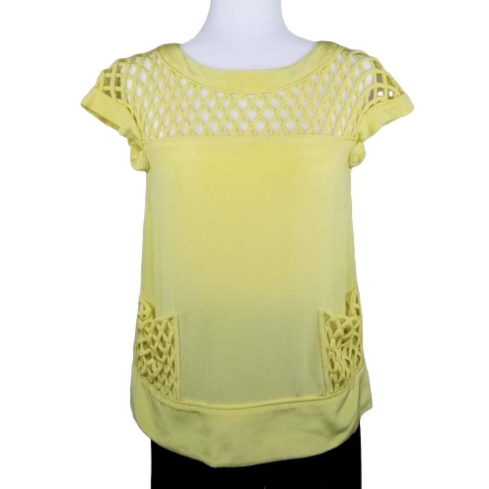 MARC by MARC JACOBS silk lattice blouse